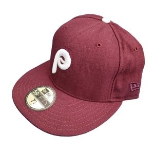 New Era Philadelphia Phillies Authentic Fitted Hat 7 1/4